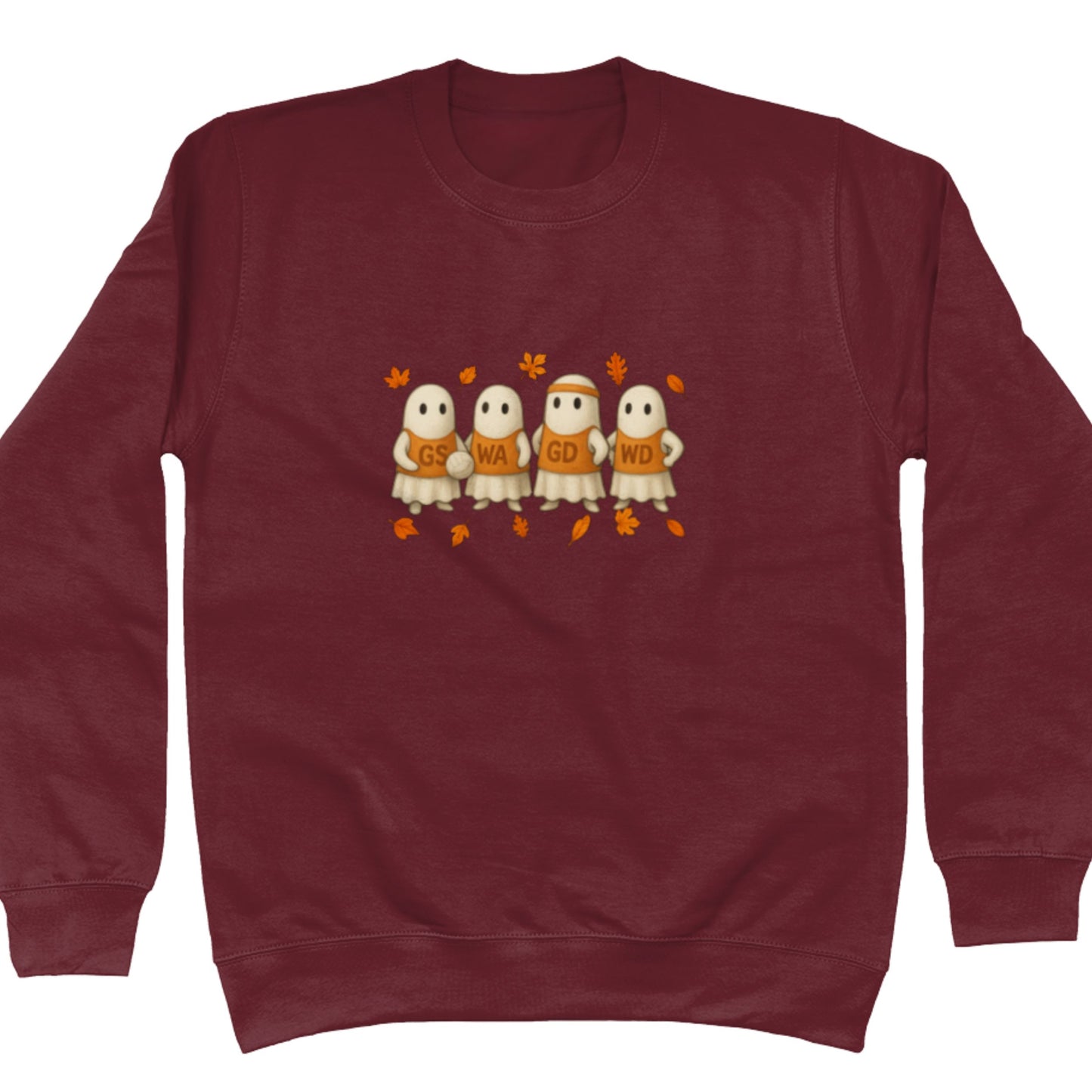 Autumn Netball Jumper - Ghosts Graphic
