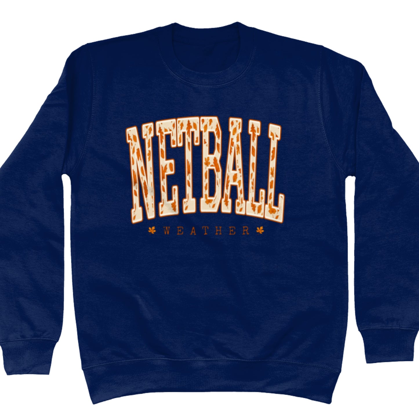 Netball Weather Sweatshirt - Navy Blue - Netball Clothing