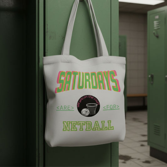 Netball Gifts - Saturdays Slogan Netball Kit Bag