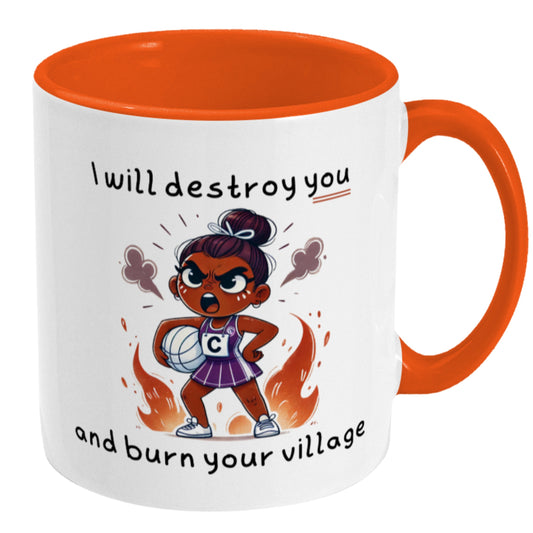 Netball Mug For Centre Players - Team Gift