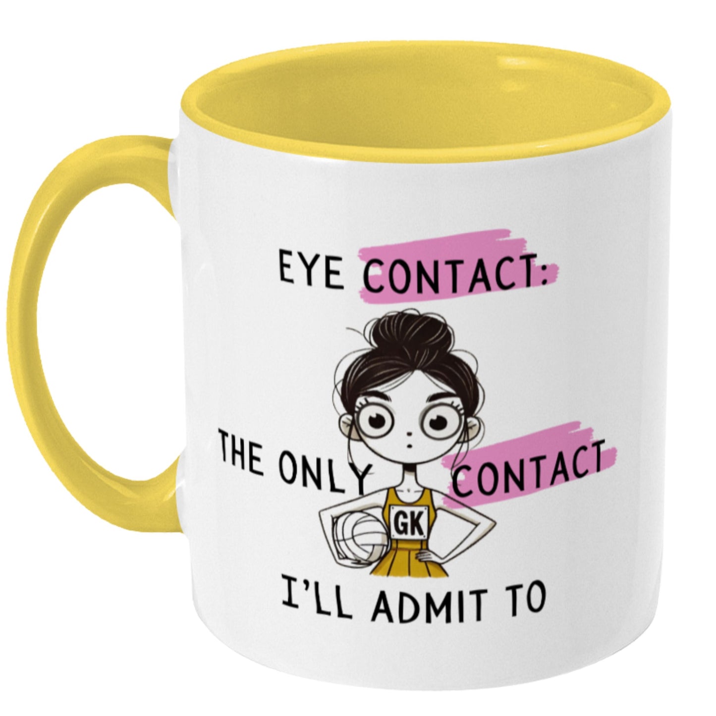 Netball Mug Funny Gift For Players