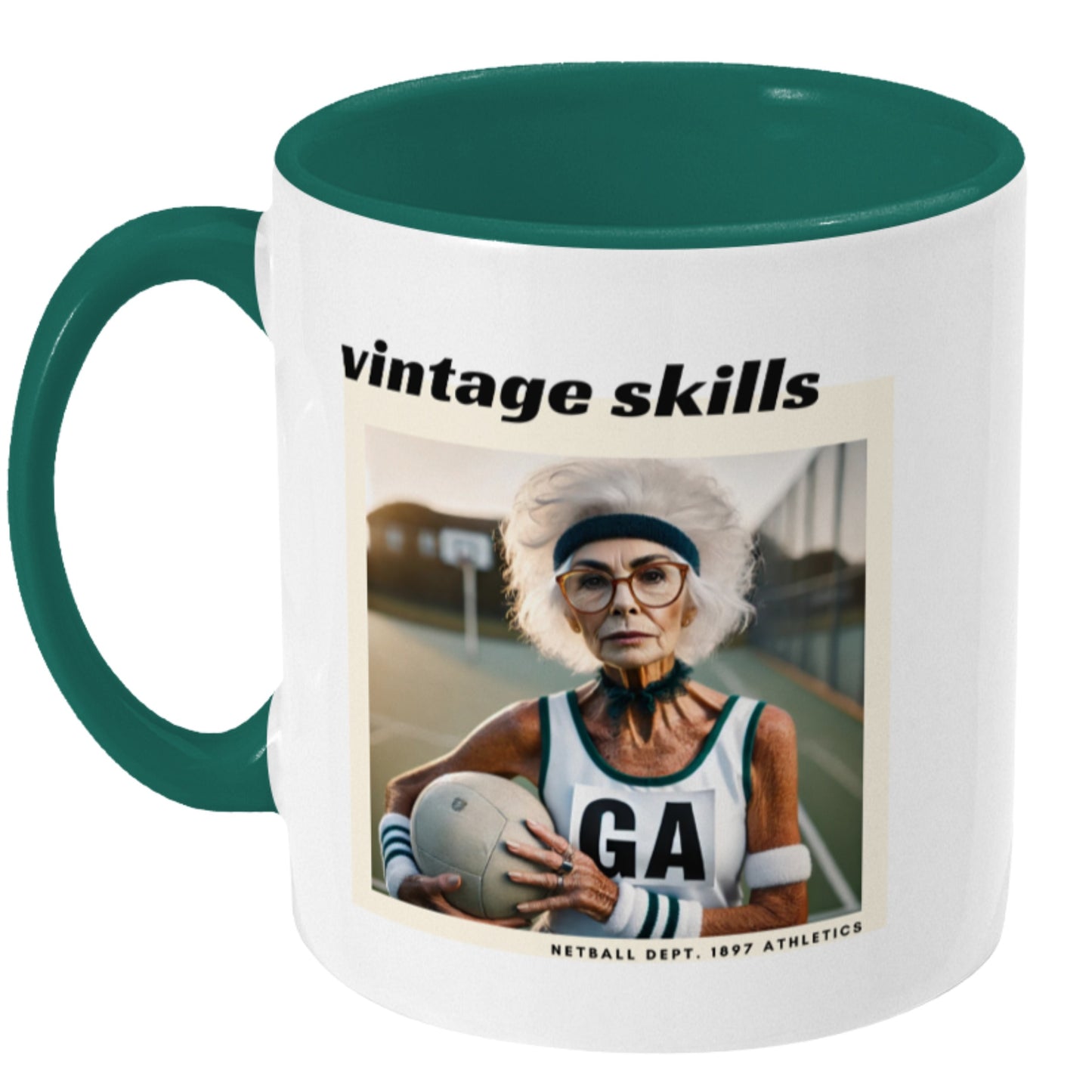 Netball Gift Mug - Funny Slogan - Netball Team Gift