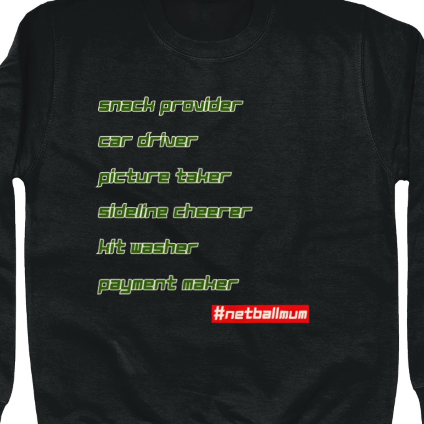 Netball Mum Jumper - Clothing Gift For Netball Mums