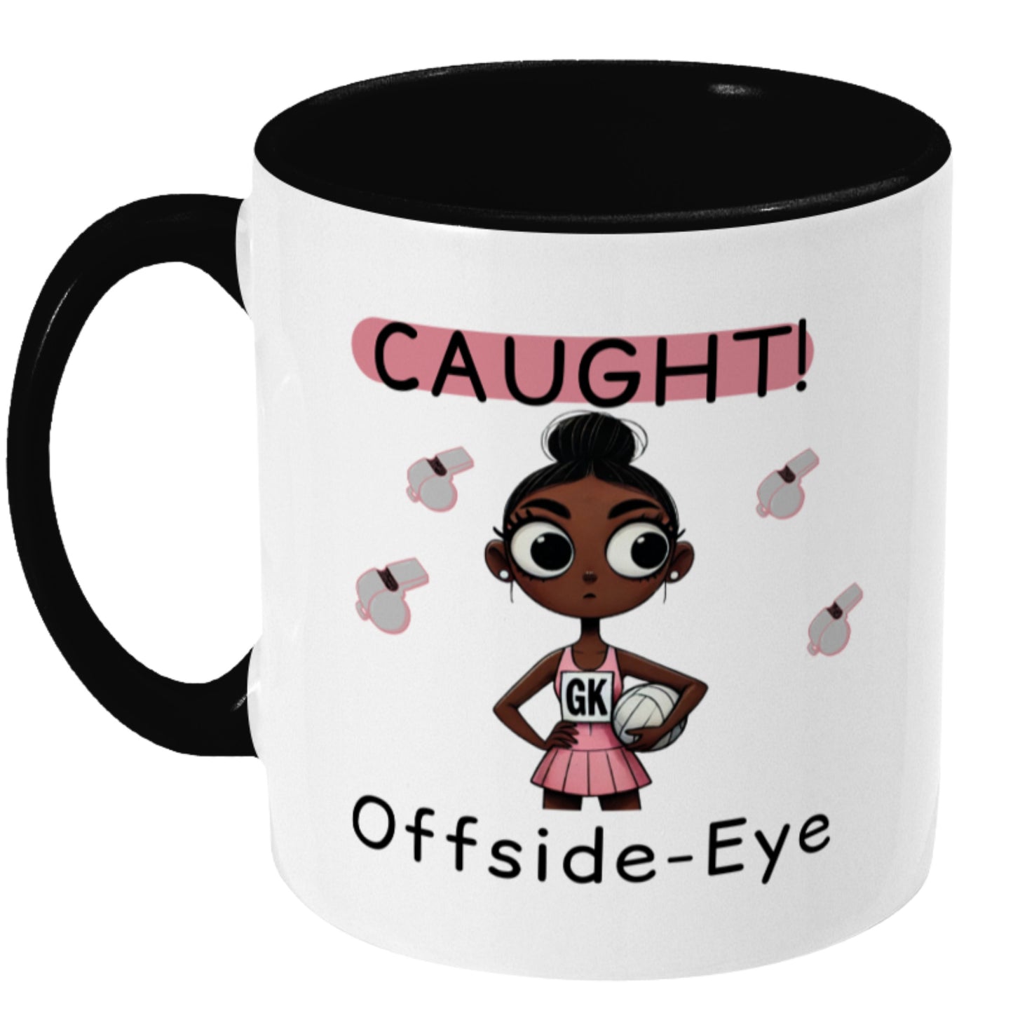 Netball Player Slogan Mug - Team Gift