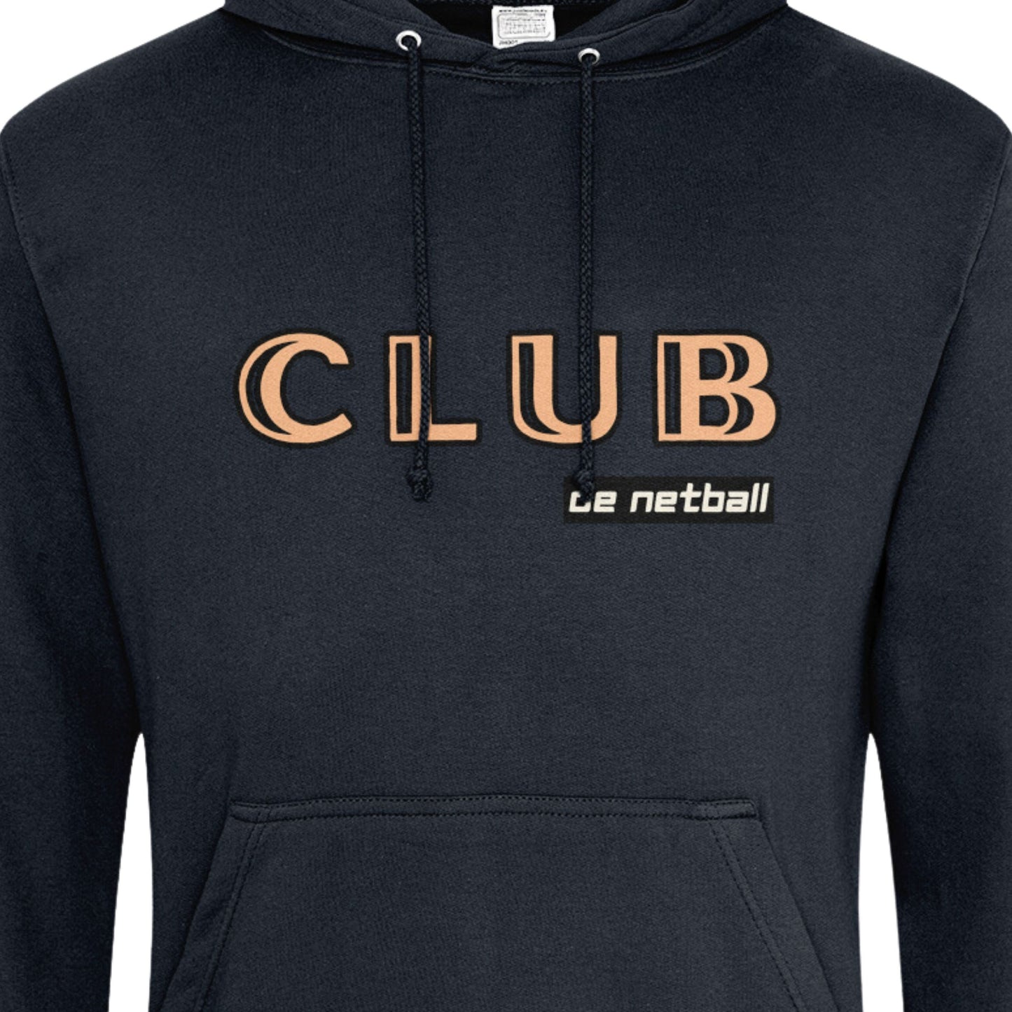 Netball Player Pullover Top Navy Blue