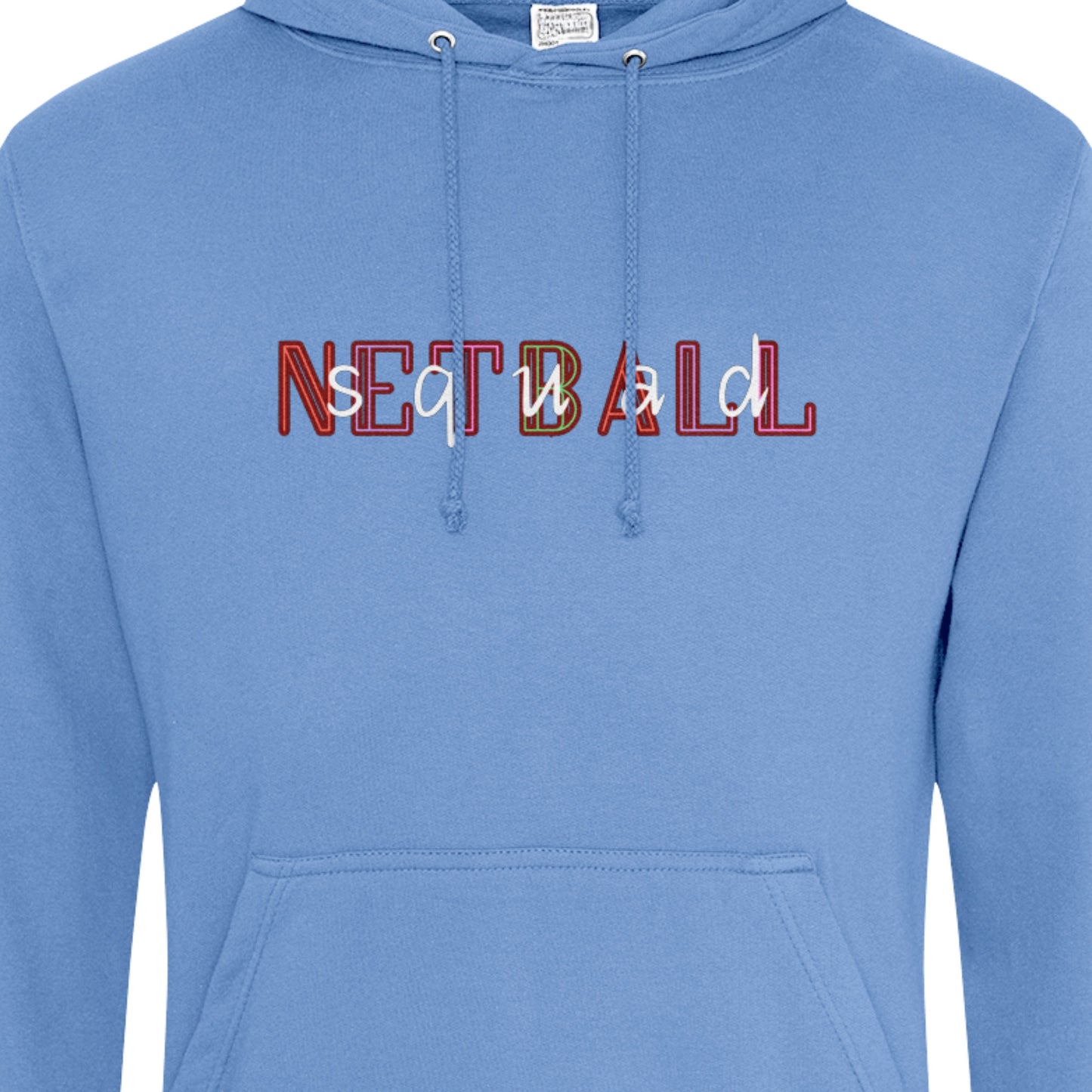 Netball Squad Blue Hoodie Top