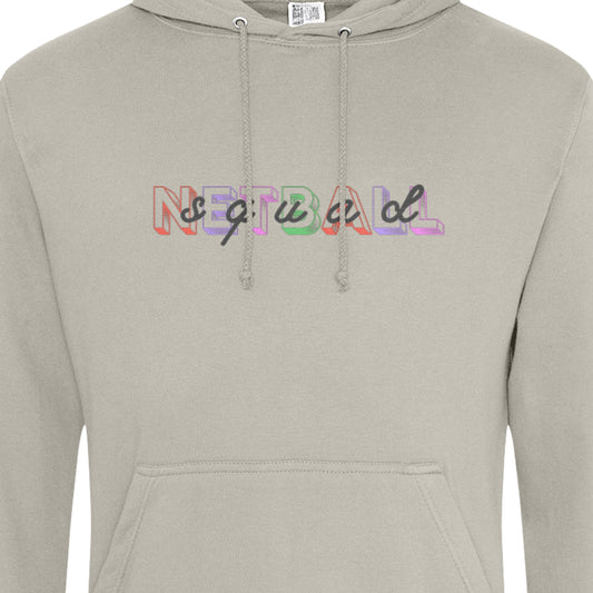 Netball Squad Pullover Top - Stone