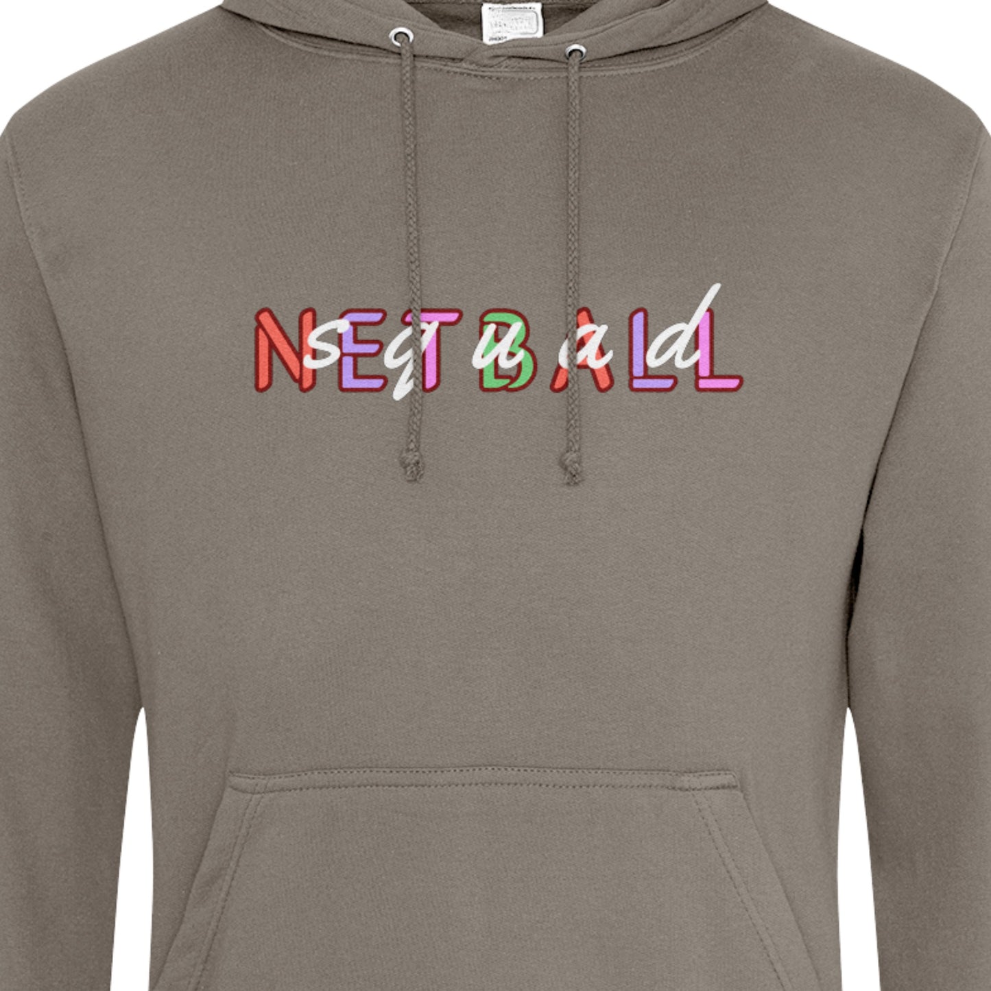 Netball Squad Pullover - Clay Hoodie