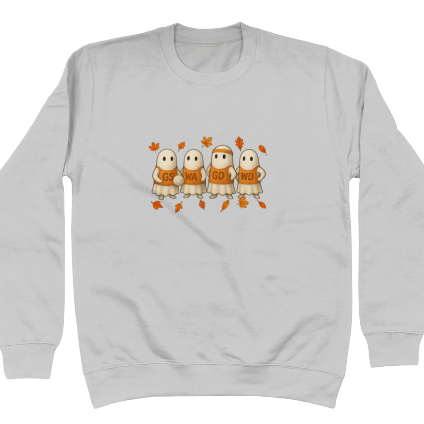 Autumn Netball Jumper - Ghosts Graphic