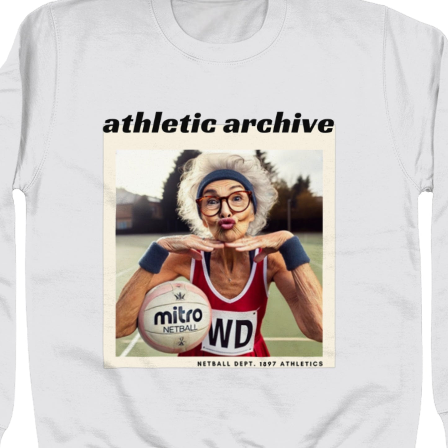 Netball Sweatshirt - Fashion Top For Netball Players