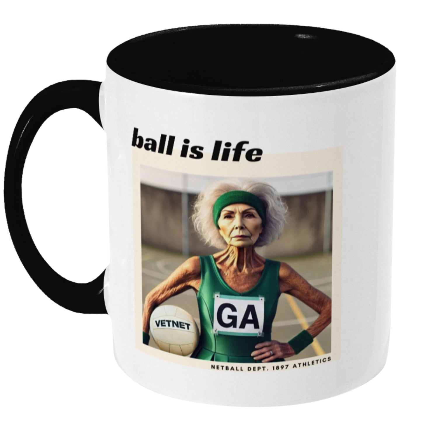 Netball Team Gift Mug For Senior Players