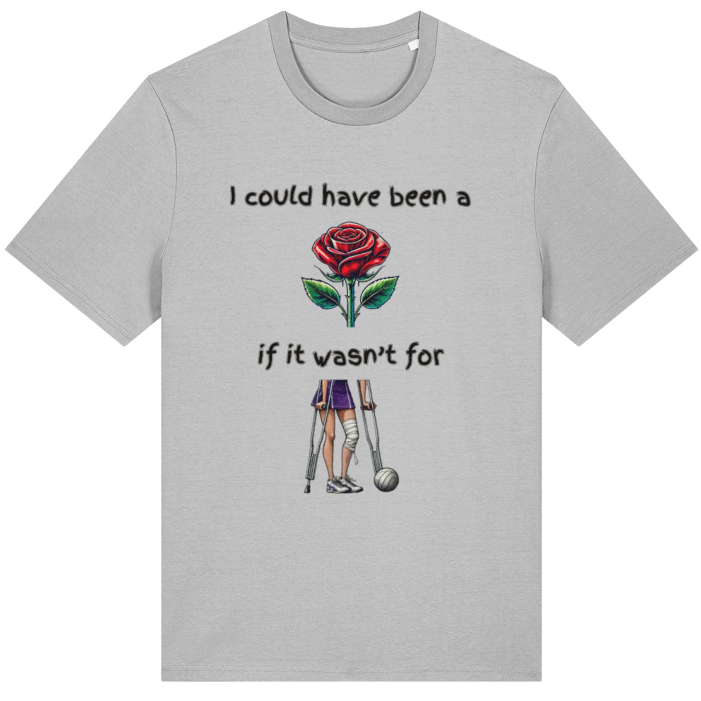 England Roses Netball Funny T-Shirt