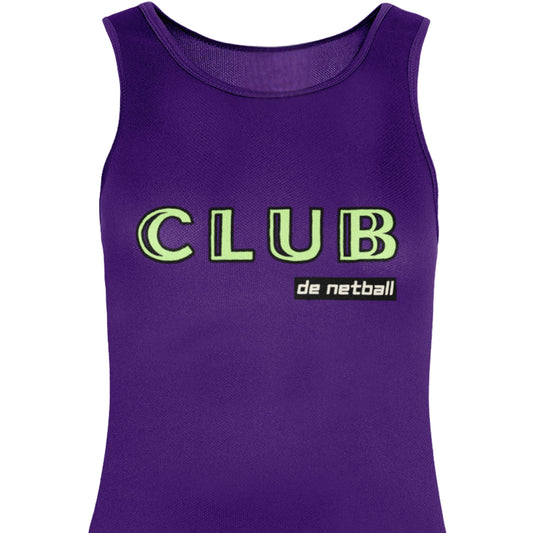 Purple Netball Training Vest Top