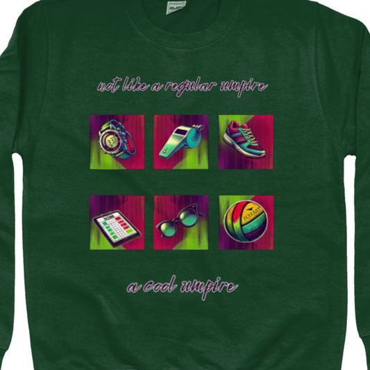 Funny Netball Umpire Sweatshirt - Team Gift