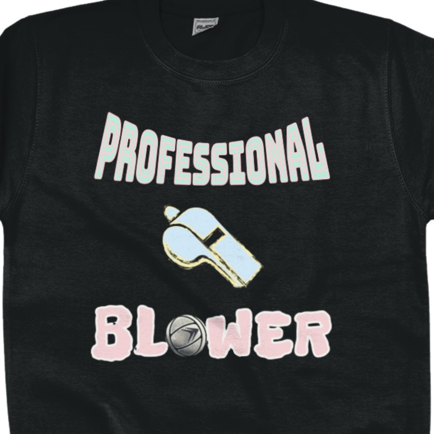 Netball Umpire Sweatshirt Black Gift