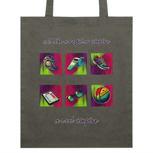 Netball Umpire Cotton Tote Bag - Gift