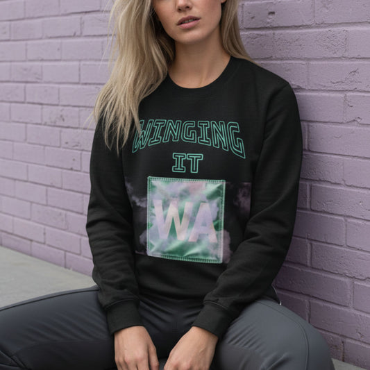 Netball Gifts - Wing Attack Slogan Jumper