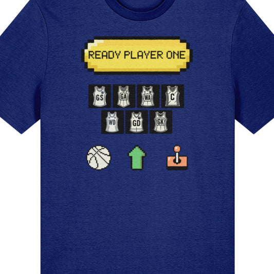 Retro Netball Team T-Shirt Gift