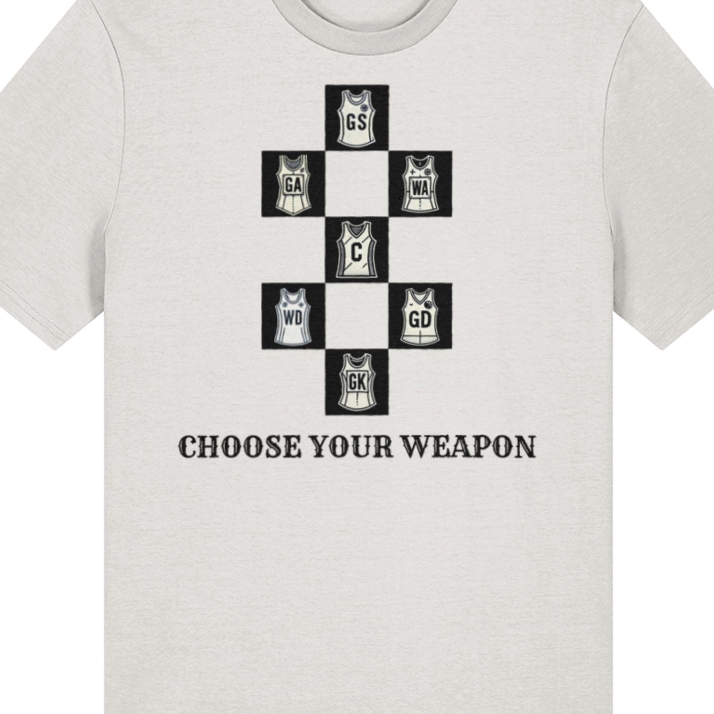 Retro Netball Tee Shirt Top Team Gift