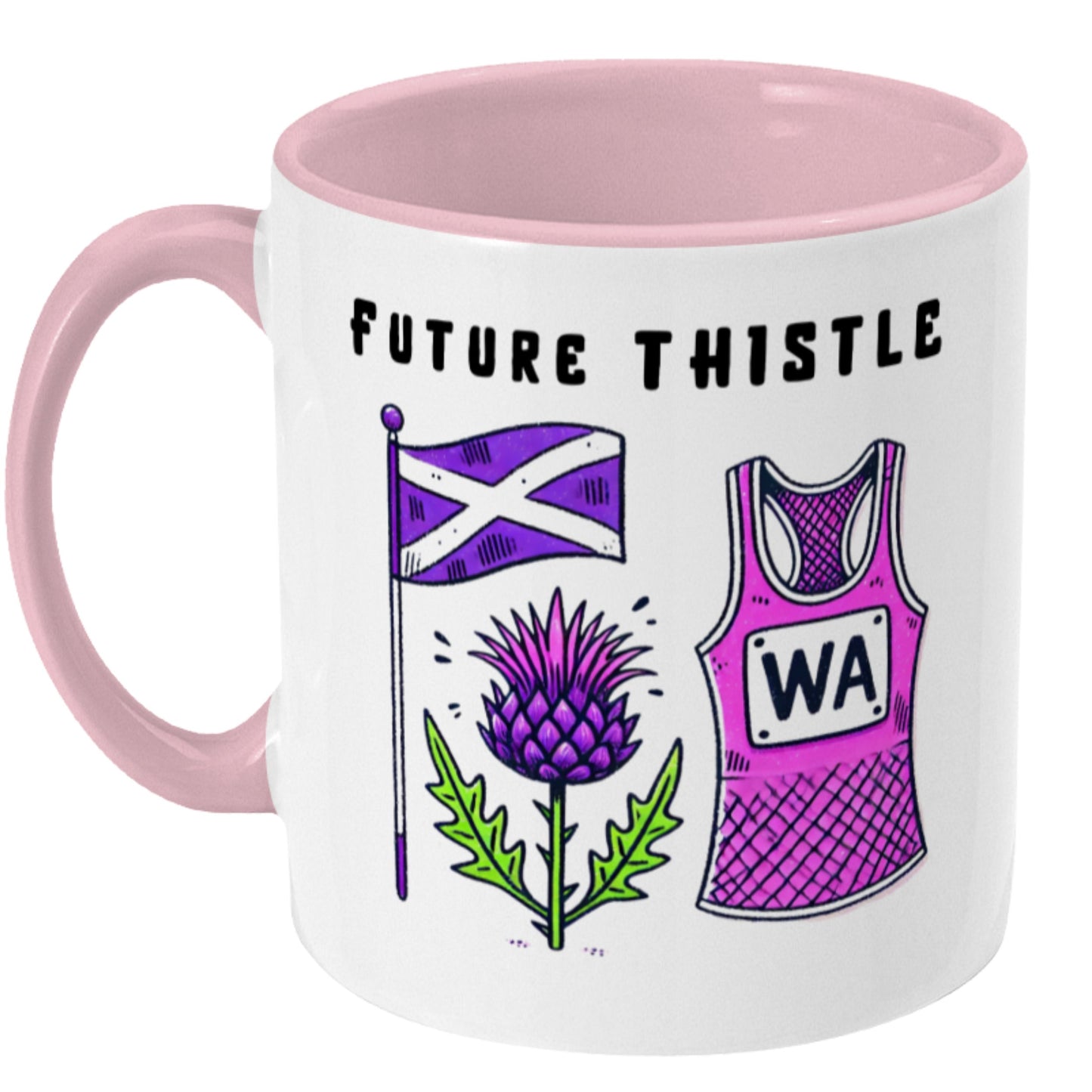 Scotland Netball Gift Mug