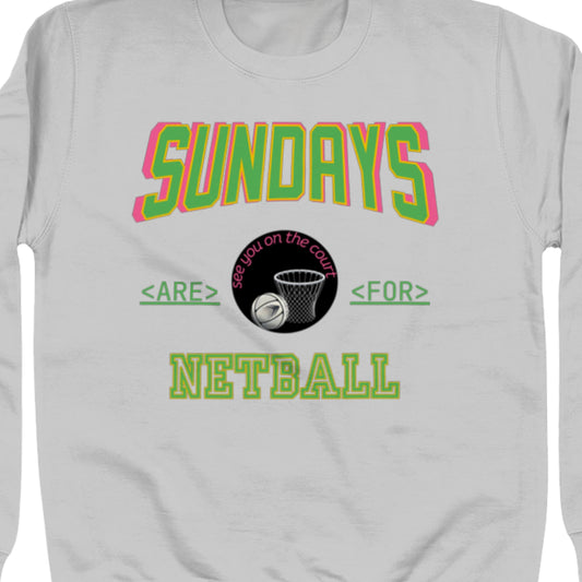 Sunday Netball Jumper - Netball Gift