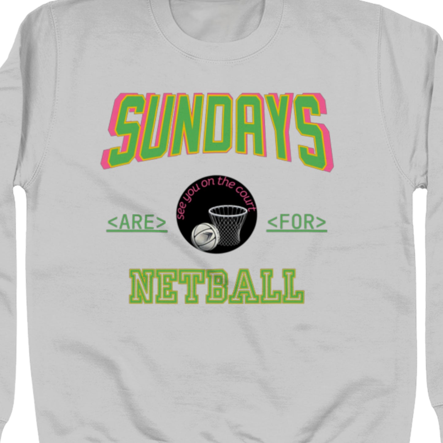 Sunday Netball Jumper - Netball Gift