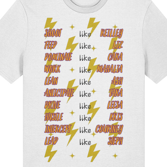 Sunshine Coast Lightning Netball Team Supporter Tee