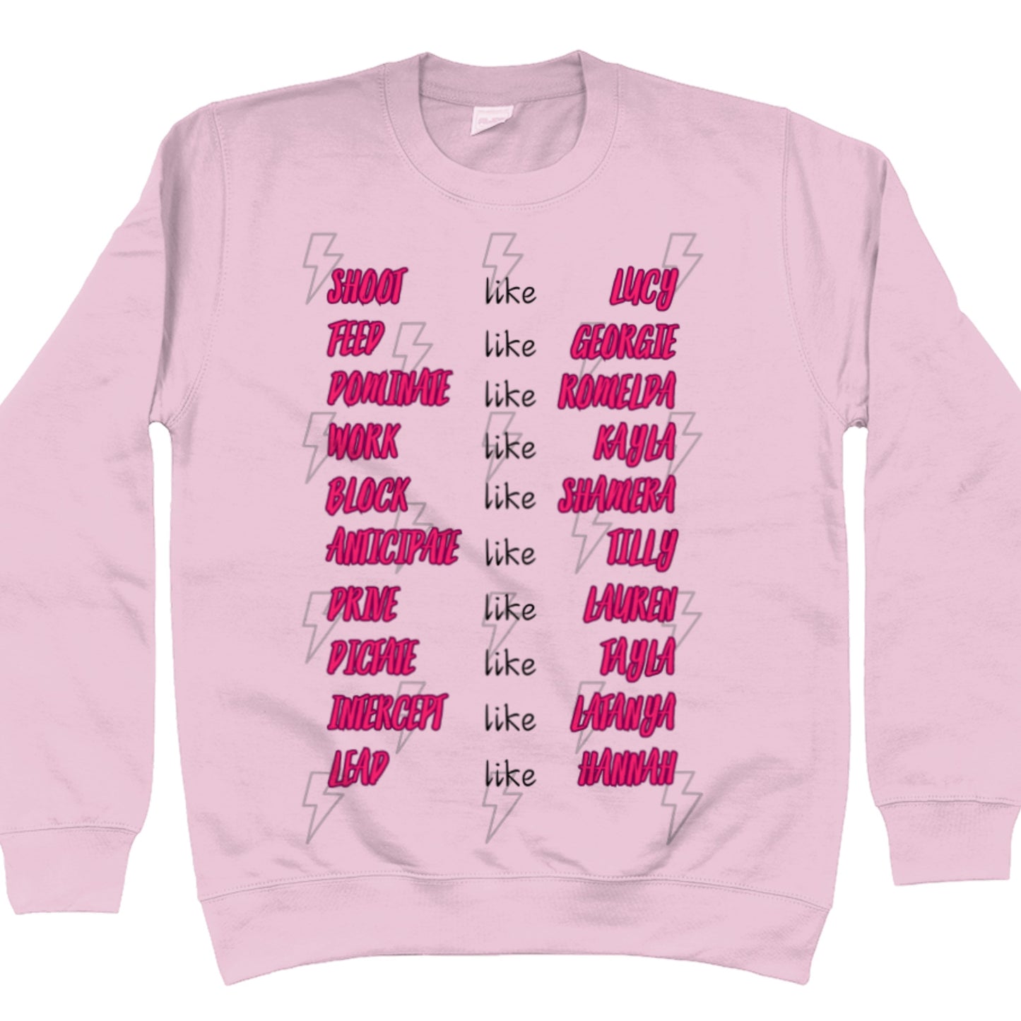 Adelaide Thunderbirds Netball Team Supporter Sweatshirt