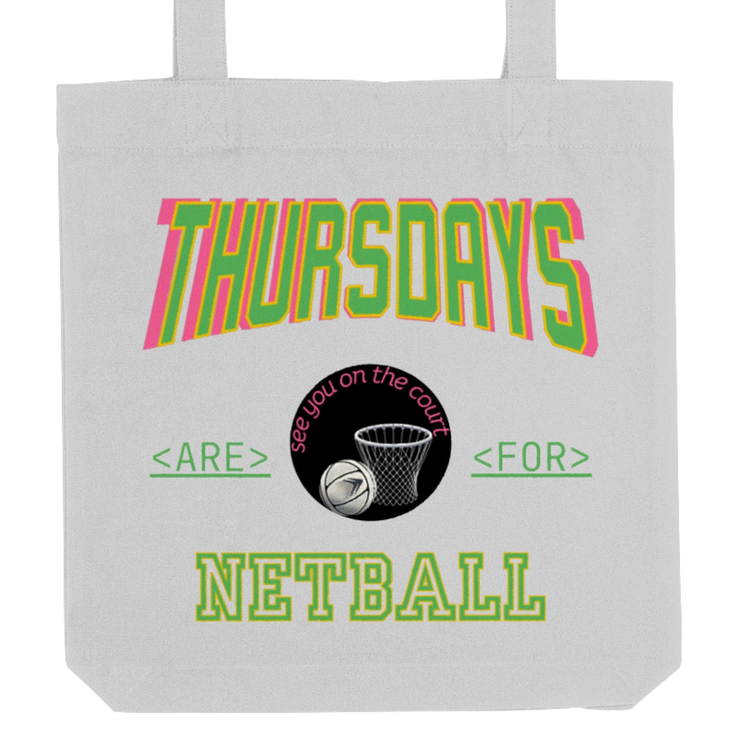 Thursday Netball Tote Bag - Netball Gift