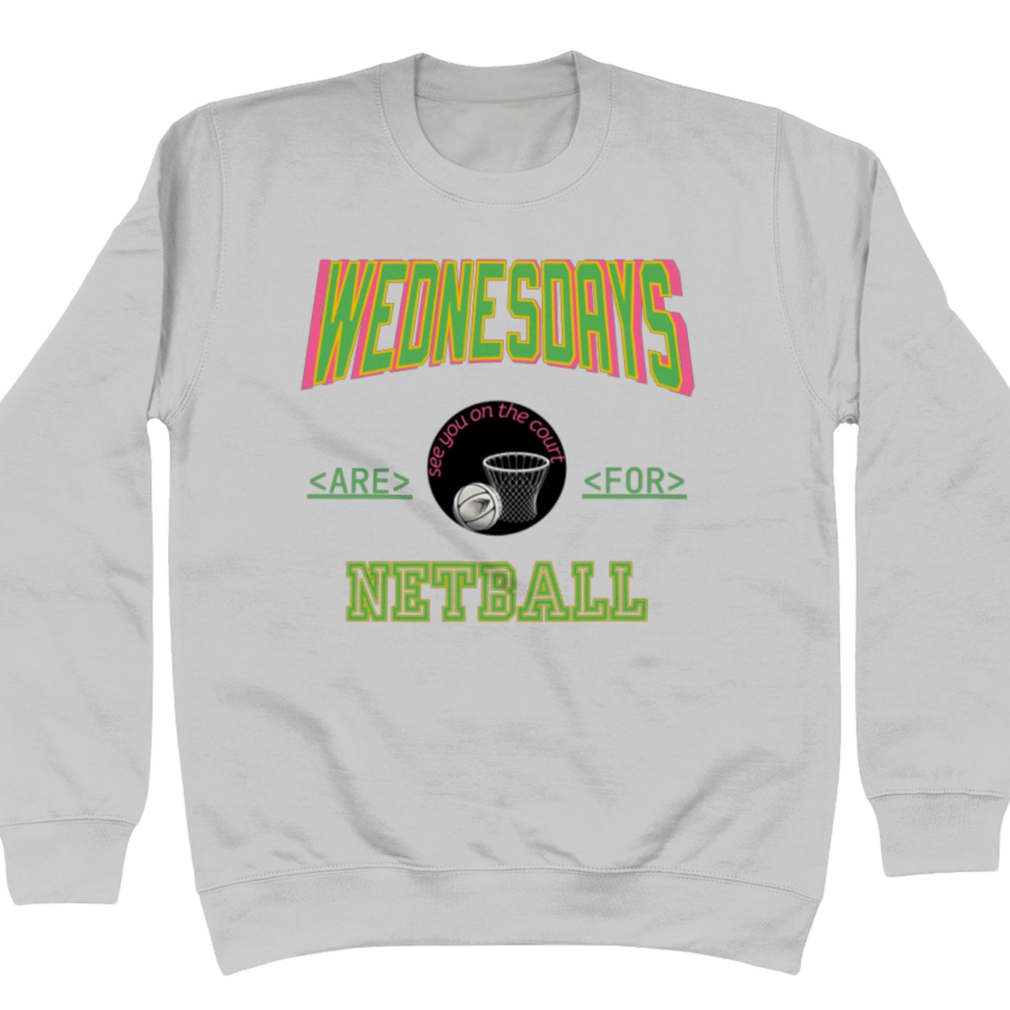 Wednesday Netball Jumper Top - Netball Gift