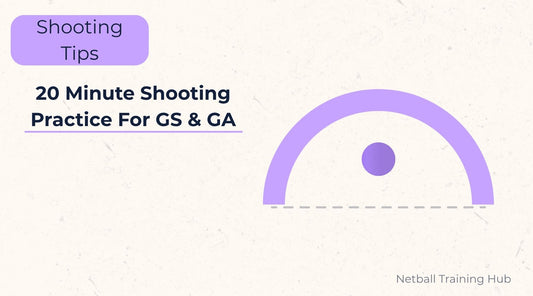 20 Minute Netball Shooting Practice