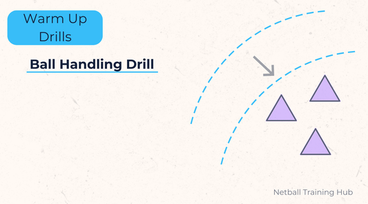 Netball Ball Handling Warm Up Drill