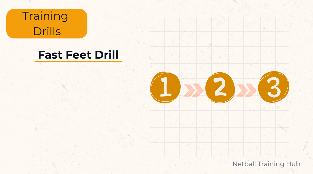 Netball Fast Feet Drill