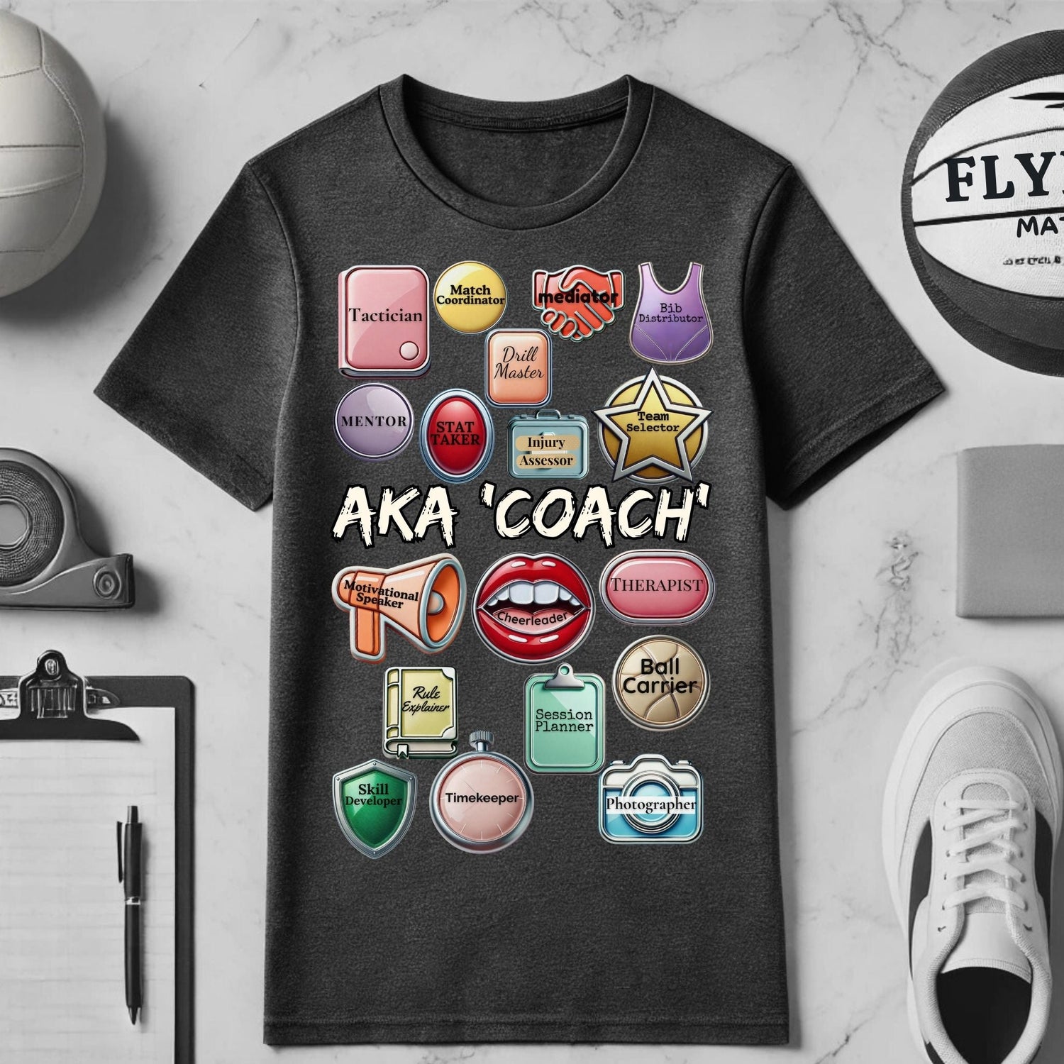 Netball Coach Clothing - Coach Attire