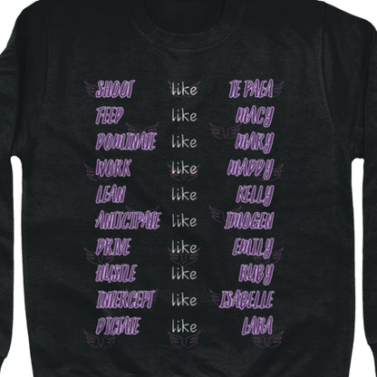 2026 Queensland Firebirds Netball Team List Jumper