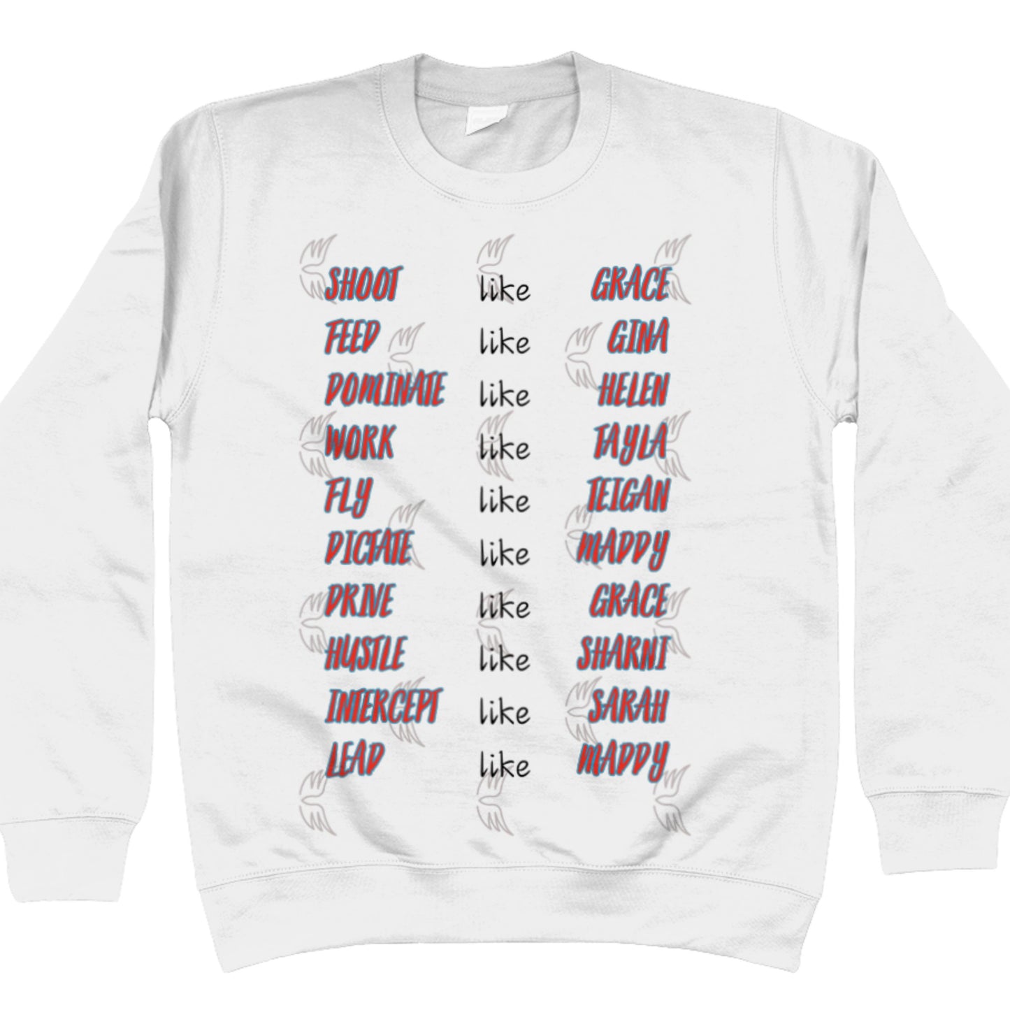 2026 NSW Swifts Netball Sweatshirt - Supporter Top