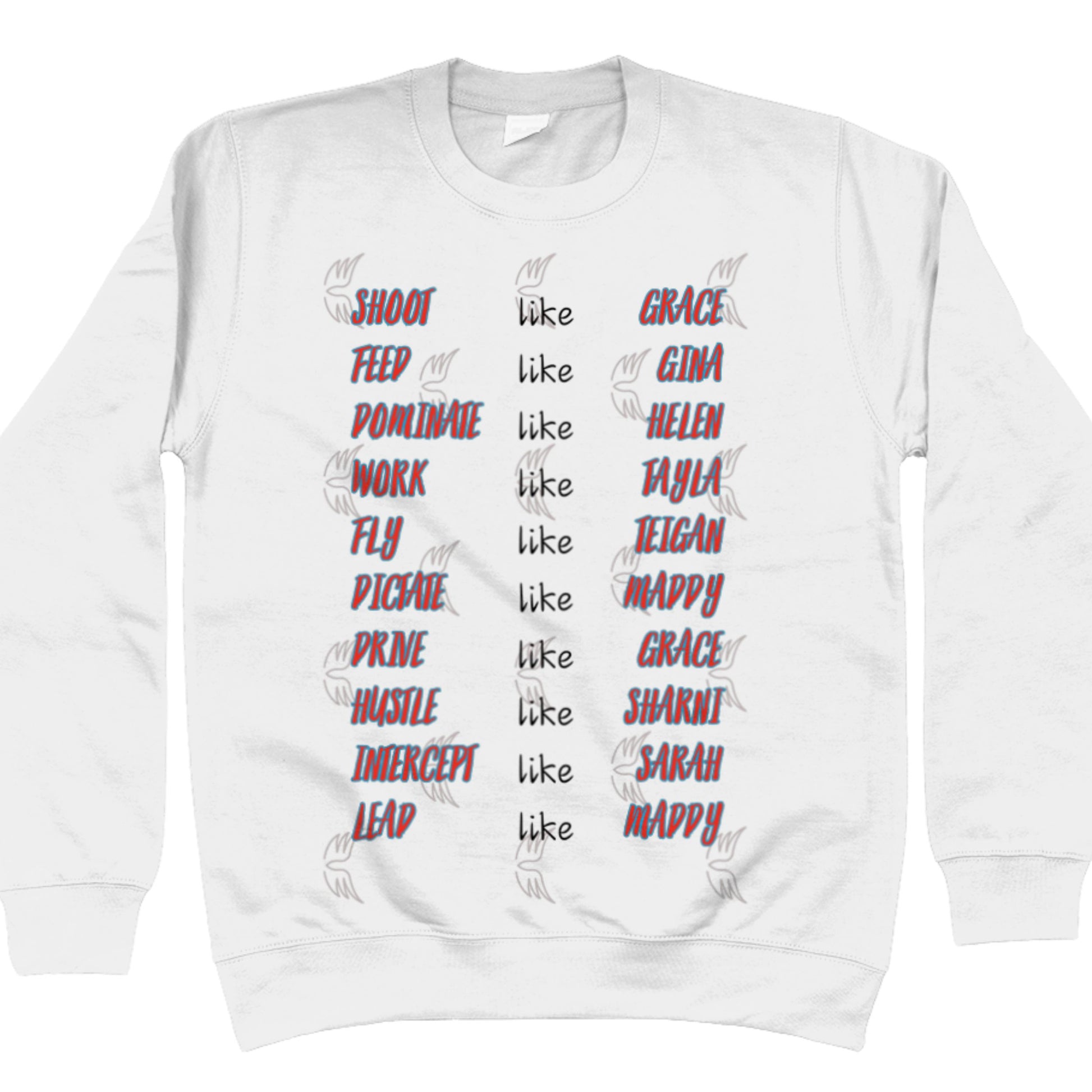 2026 NSW Swifts Netball Sweatshirt - Supporter Top