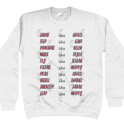 2026 NSW Swifts Netball Sweatshirt - Supporter Top