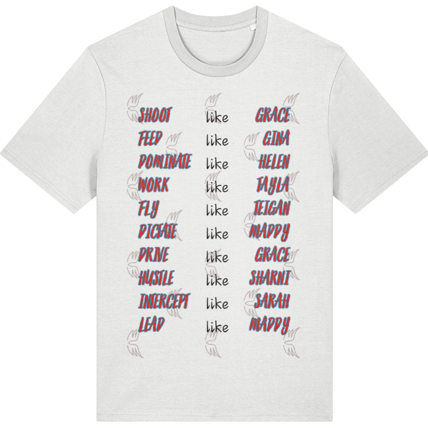 2026 New South Wales Swifts Netball Team T-Shirt - SSN Supporter