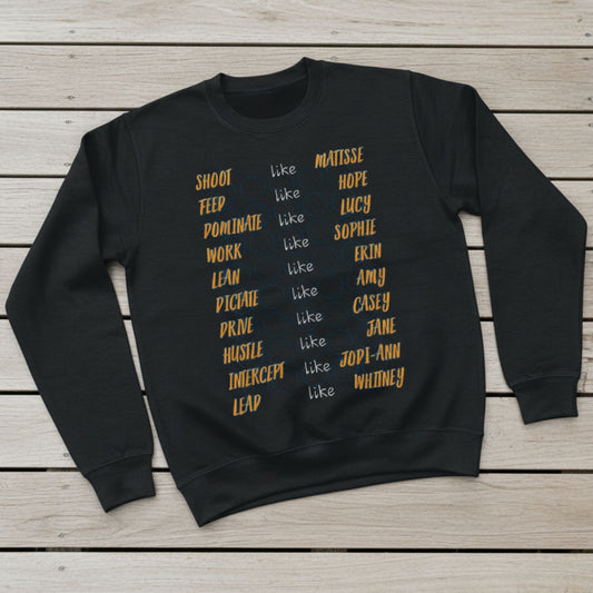 Giants Netball 26 Team Jumper for Adult SSN Supporters