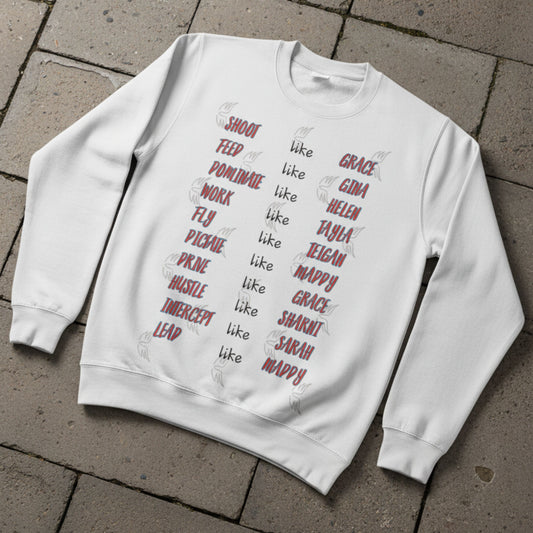 NSW Swifts 26 Netball Team Jumper for Adult SSN Supporters