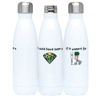 Aussie Netball Water Bottle - Diamonds Netball Gift