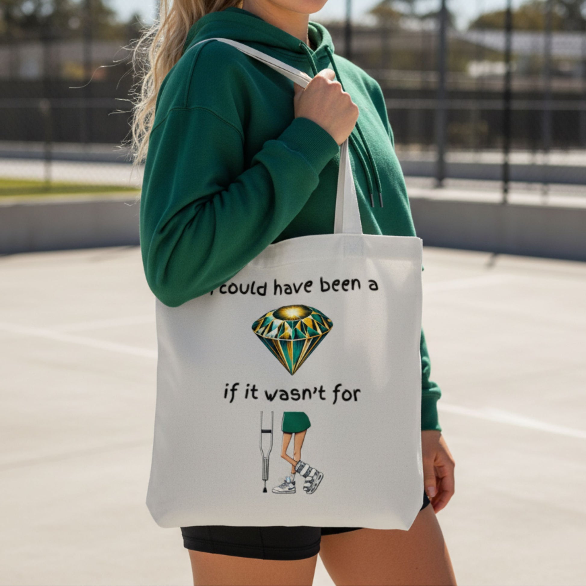 Netball Gifts - Funny Australian Diamonds Netball Kit Bag