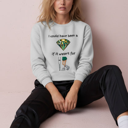 Netball Gifts - Australian Diamonds Netball Sweatshirt