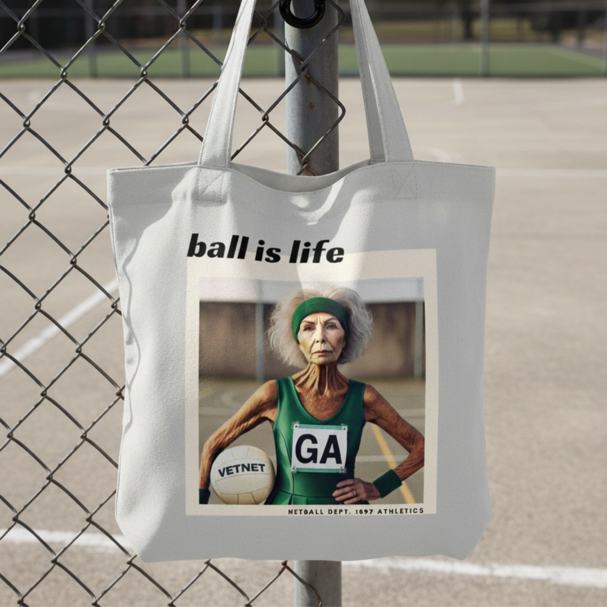 Netball Gifts - Ball Is Life Netball Kit Bag
