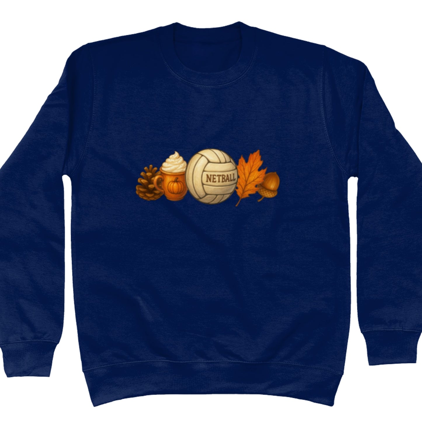 Blue Autumn Netball Sweater - Netball Clothing