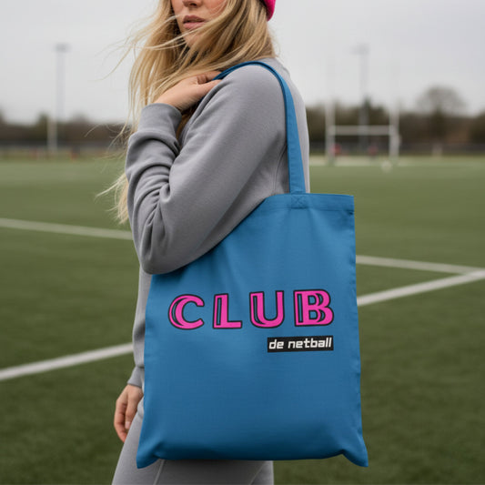 Netball Gifts - Blue Netball Player Kit Bag