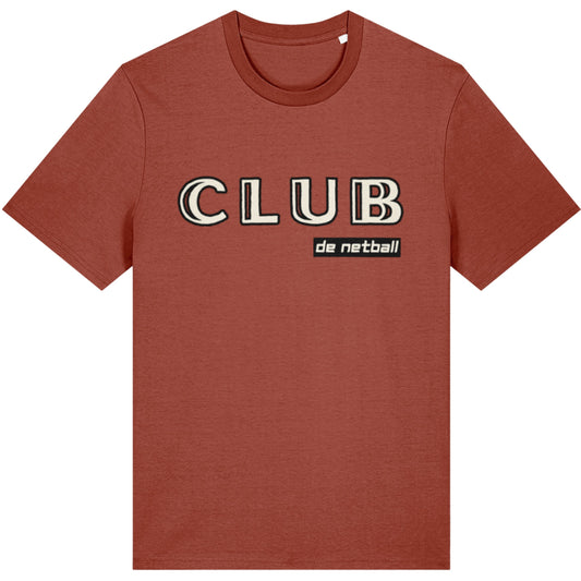 Brown Netball Tee Shirt - Neutral Top