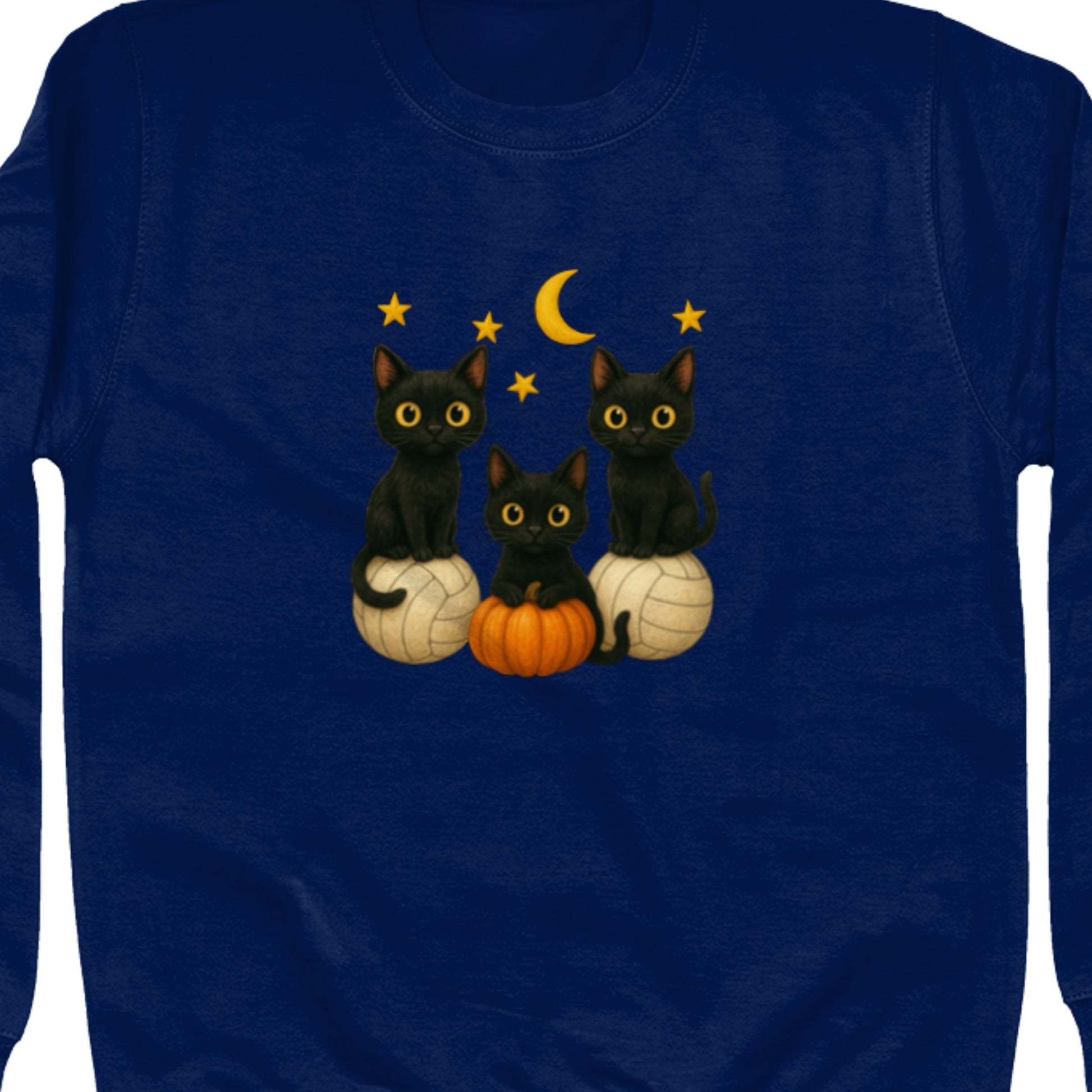 Halloween Netball Player Sweatshirt - Netball Jumper - Netball Clothing