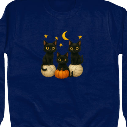 Halloween Netball Player Sweatshirt - Netball Jumper - Netball Clothing
